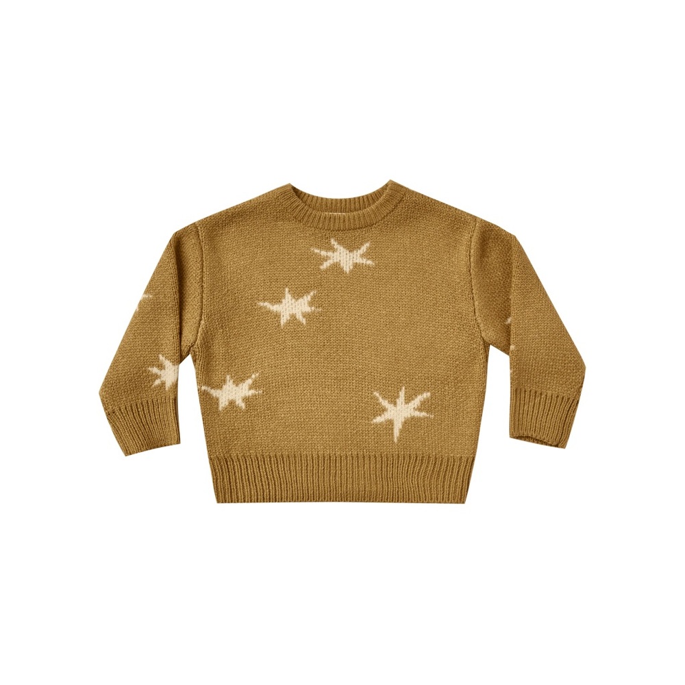 Rylee & Cru Goldenrod Stars Knit Pullover NWT 18-24 Months